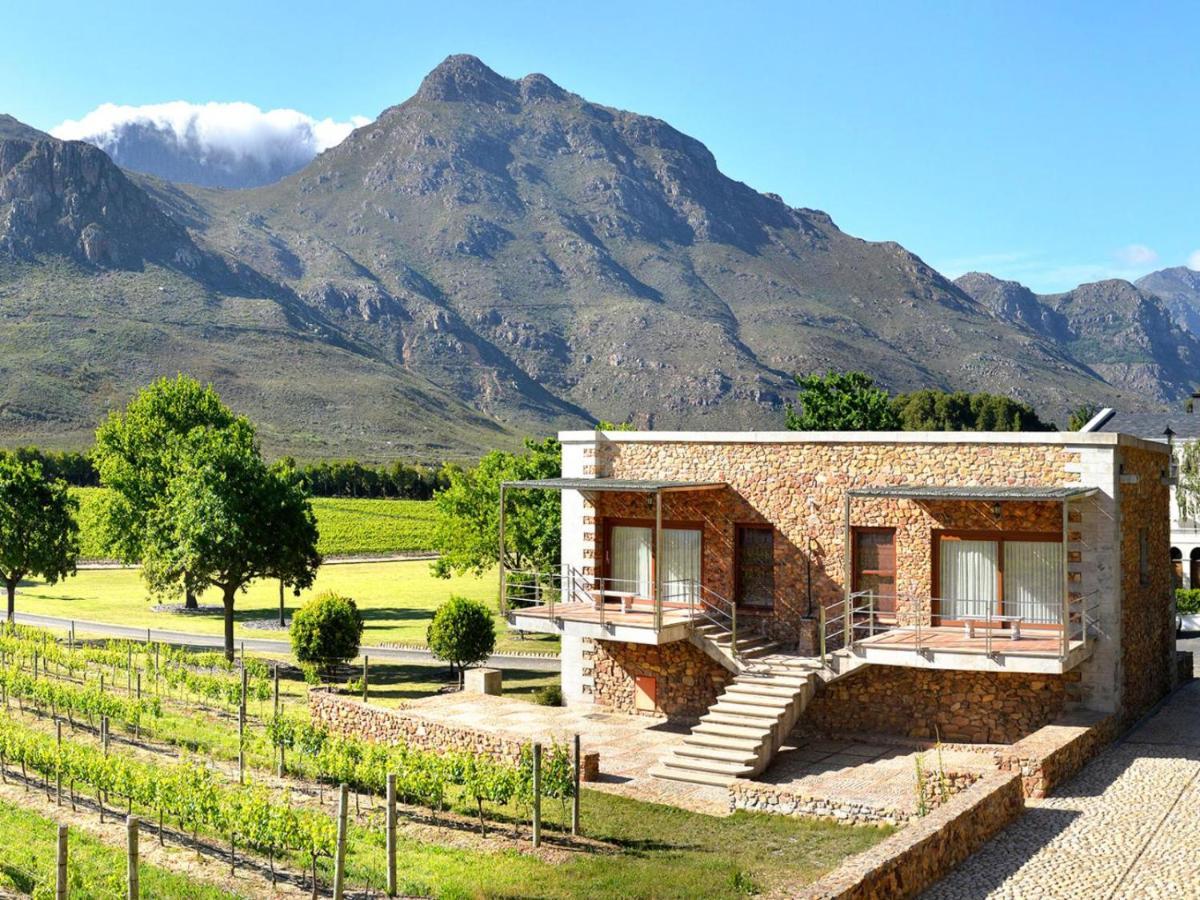La Roche Estate Apartment Franschhoek Bagian luar foto
